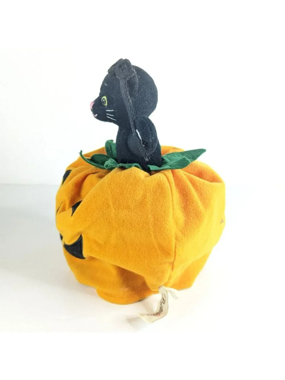 Bestever Halloween Reversible Plush Bear Witch Black Cat Pumpkin 11